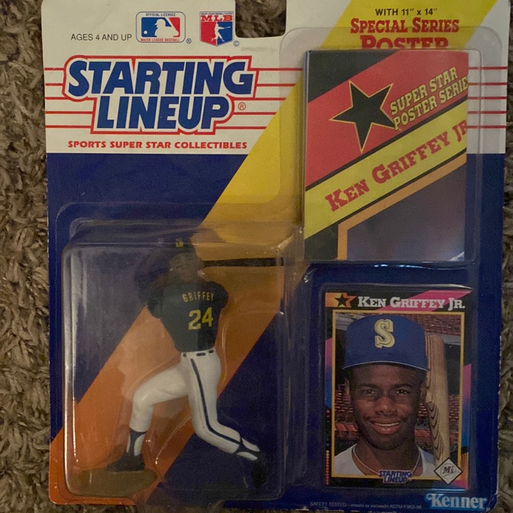 Ken Griffey Jr 1992 figure great player and amazing collection